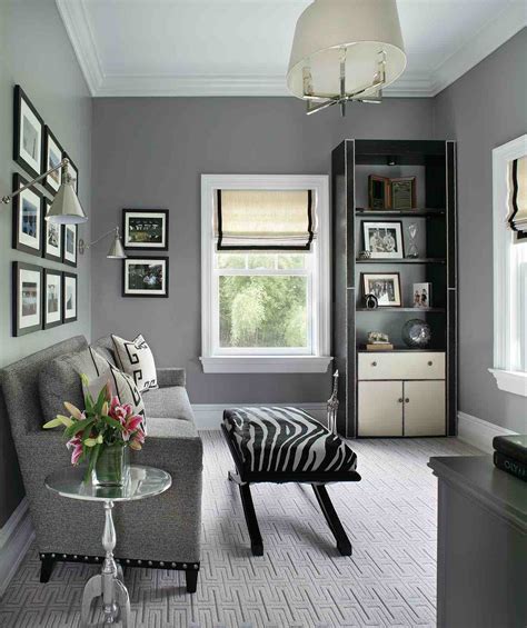 dark gray house interior